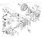 McCulloch MC-8 powerhead assembly diagram