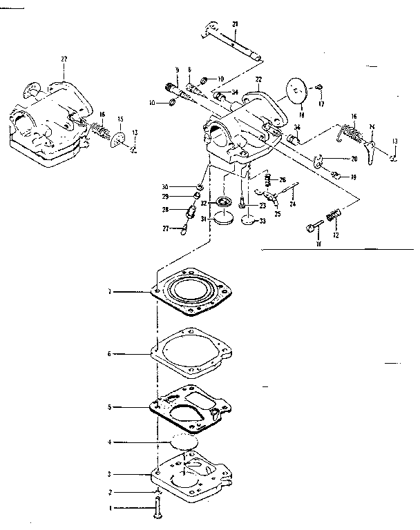 Carburetor assemblies