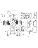 Cylinder block, oil base & gear cover group