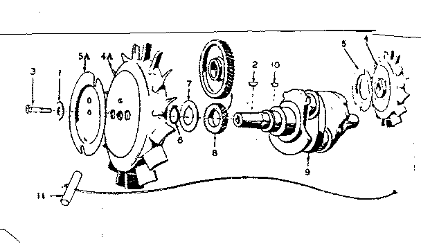 Crankshaft & flywheel group