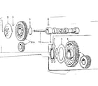 Onan 6CCK-331M/1887E camshaft group diagram
