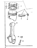 Connecting rod & piston group