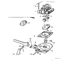 Onan 6CCK-331M/1887E fuel pump parts group diagram
