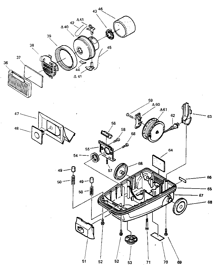 Motor complete assembly