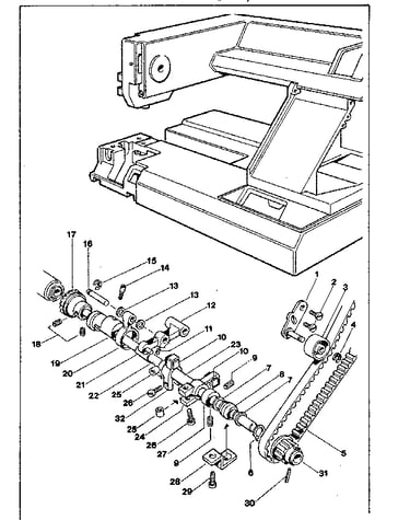 Feed connecting rod