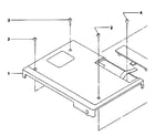 LXI 56421070450 back cabinet assembly diagram