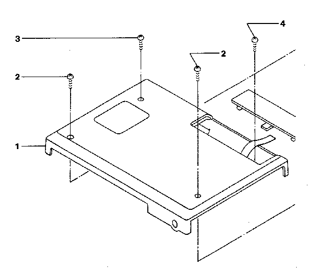 Back cabinet assembly