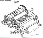 Sears 27258090 printer head assembly diagram