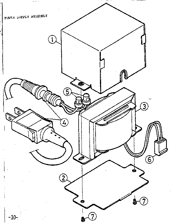 POWER SUPPLY ASSEMBLY