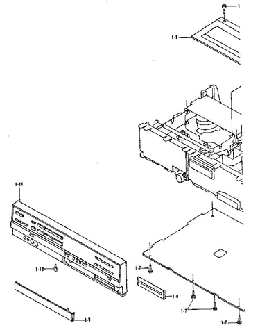 Front panel assembly
