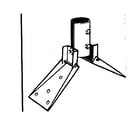 LXI 055ANTENNAS hinged ridge mount diagram