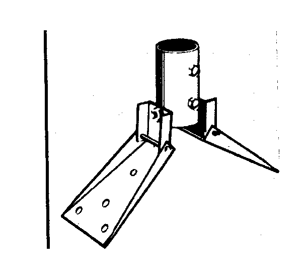 Hinged ridge mount
