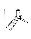 Hinged ridge mount