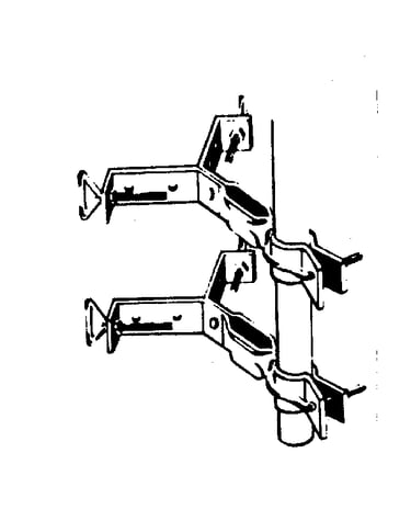 Gold finish snap mounts