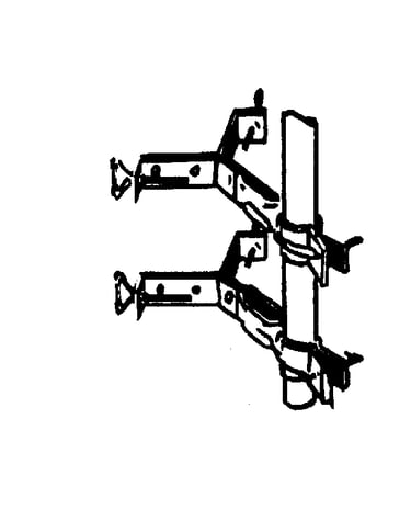 "snap-in" chimmney mount