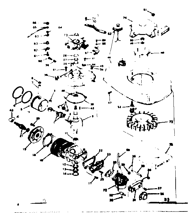 Engine assembly no. 642-16a