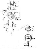 Carburetor assembly no. 631726