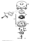 Rewind starter assembly no. 590420