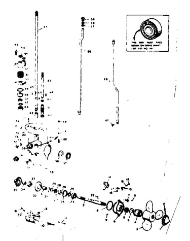 Gear housing assembly