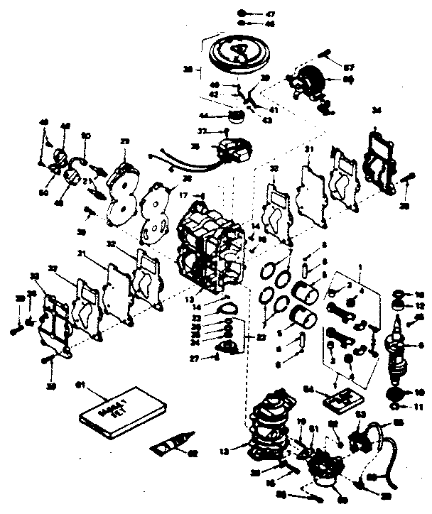 Engine assembly no. 381