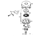 Craftsman 21759432 rewind starter assembly no. 590420 diagram