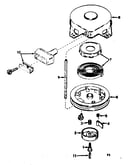Rewind starter assembly no. 590420