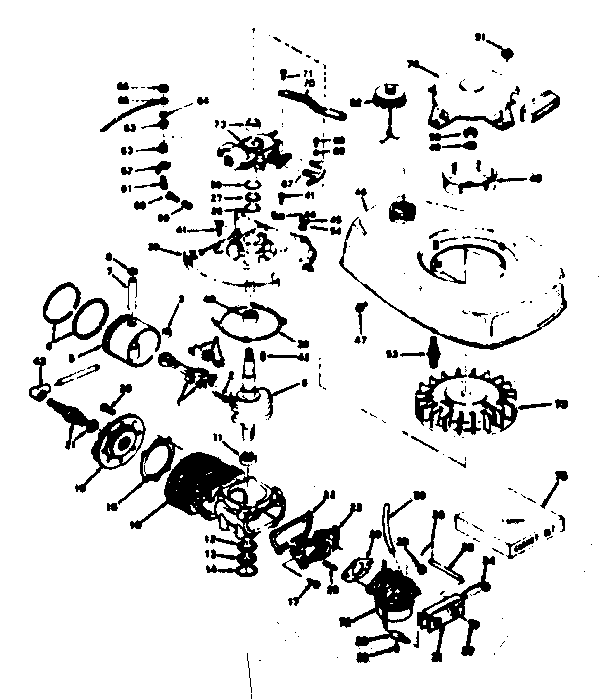Engine assembly no. 642-15a