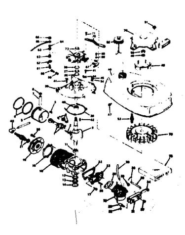 Engine assembly no. 642-15a