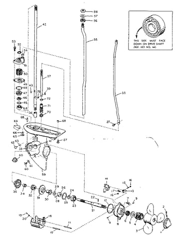 Gear housing assembly