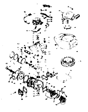 Engine assembly no. 640-04a
