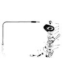 Trigger lever & cable assembly