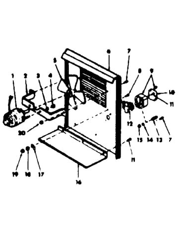 Fan motor assembly