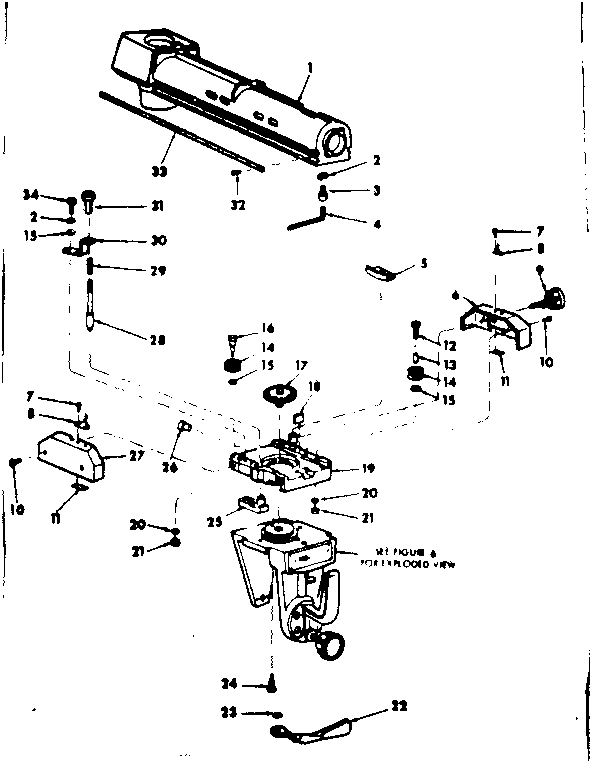 Radial arm assembly