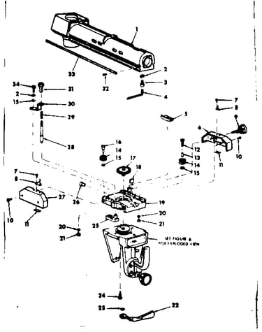 Radial arm assembly