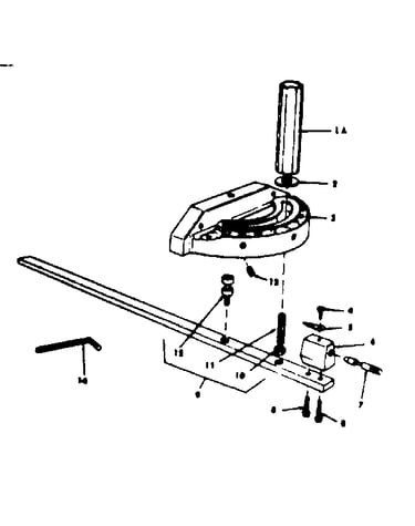 Miter gauge assembly 62209