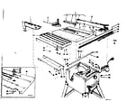 Craftsman 113299131 table assembly diagram