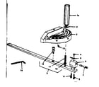 Craftsman 113299131 miter guage assembly diagram
