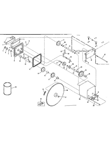 Gear case assembly