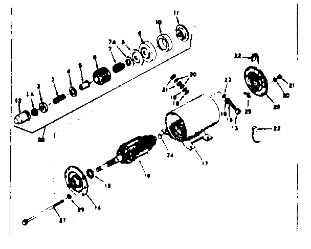 Starter motor