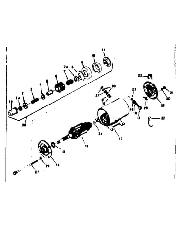 Starter motor