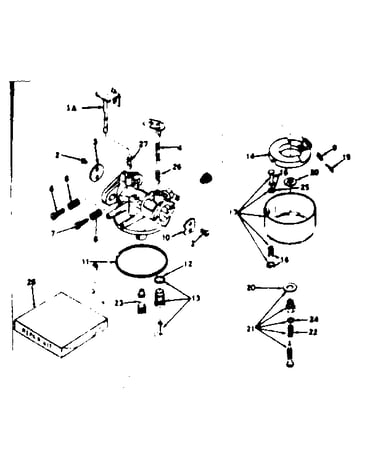 Carburetor no. 631697