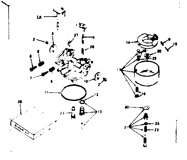Carburetor no. 631697