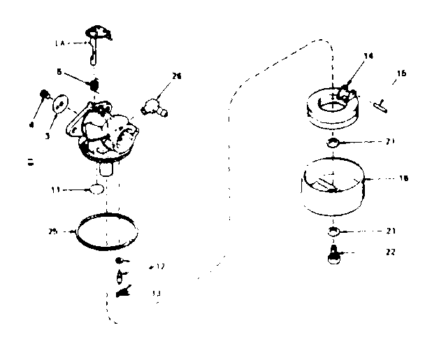 Carburetor no. 631699