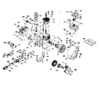 Craftsman 143631082 basic engine diagram