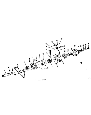 Clutch and sprocket assembly