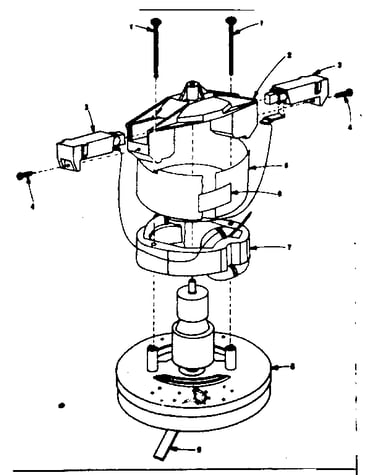 Motor-blower assembly