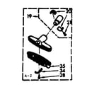 Kenmore 11621060 cleaning tools diagram