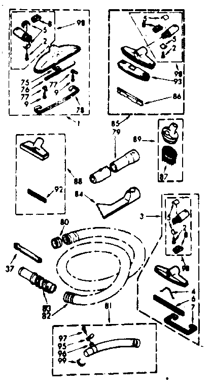Attachment parts
