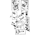 Kenmore 11623882 attachment parts diagram