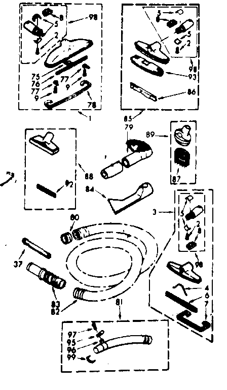 Attachment parts